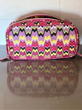 Missoni for Target "Passione" Pink/Purple Chevron Cosmetic Case